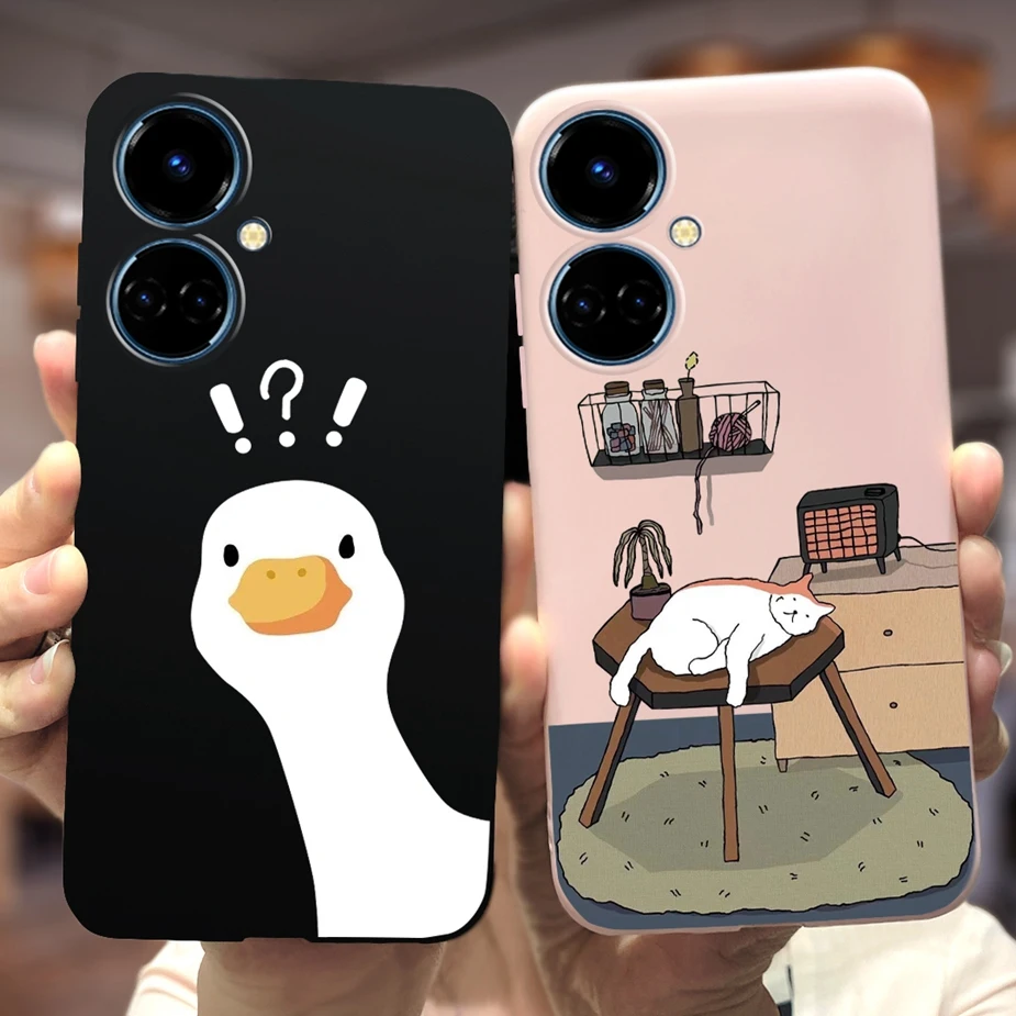 Cute Fashion Cartoon Soft Silicone Phone Case