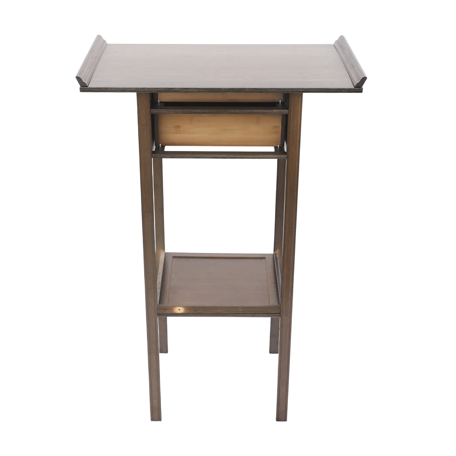 Retro Appearance Altar Table with Drawers Storage Meditation Table Strong Load Bearing Capacity