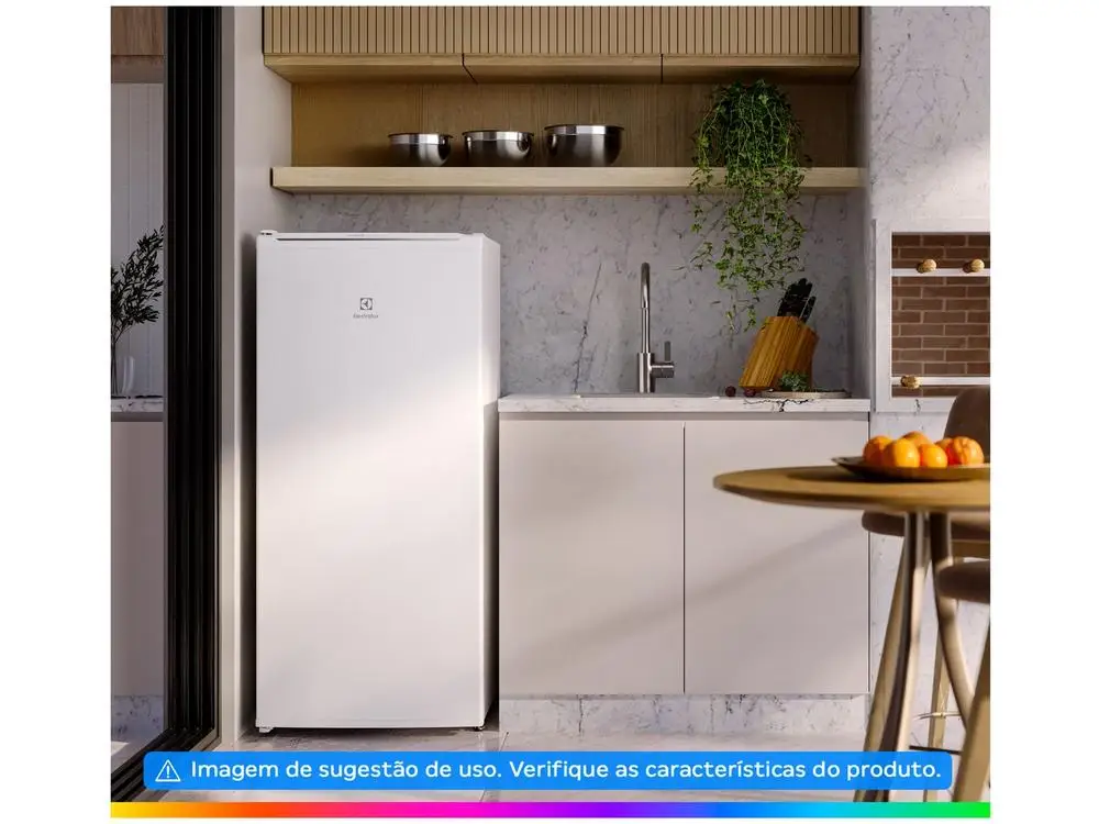 Freezer Vertical Electrolux Cycle Defrost 1 Porta 162L FEI19 - 110V 2