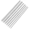 304 Stainles Steel Full Threaded Rod Bolt M2 M2.5 M3 M4-M20 Length 250/500mm Full Metric Headless Bolt Thread Stud Rods Screws 4