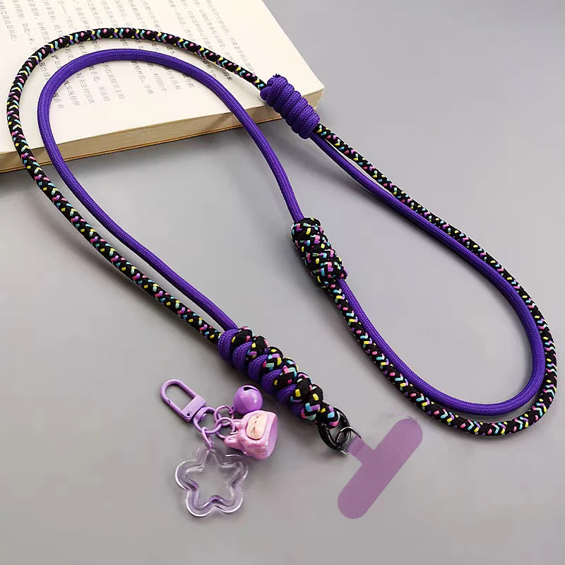 Enhanced Adjustable Crossbody Phone Lanyard with Sturdy Anti-loss Design