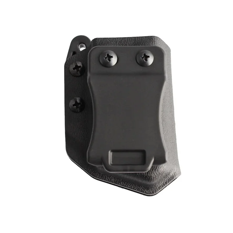 IWB OWB 9mm.40 universal Belt Clip Single Double Stack Magazine Pouch Holster Mag Carrier Holder for Pistol gun