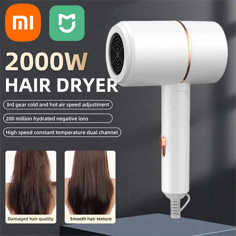 Folding Negative Ion Hair Dryer 1