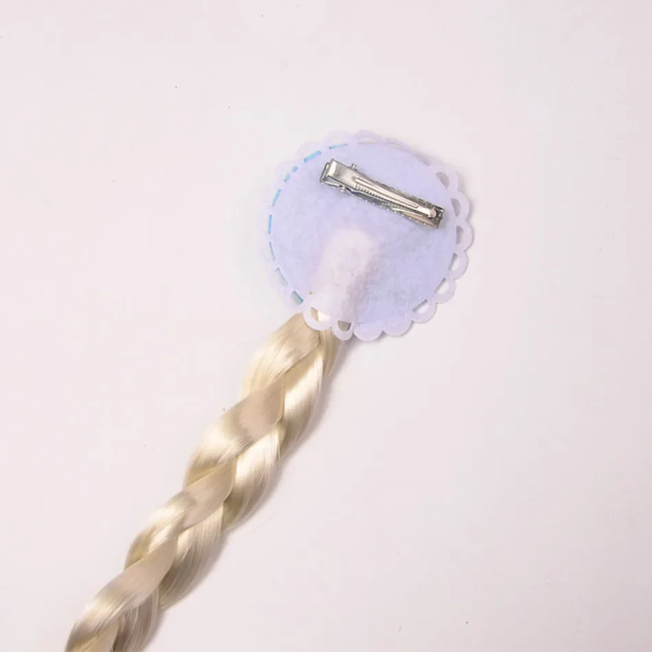 Elsa-Inspired Braid Hairpin and Dress-Up Set