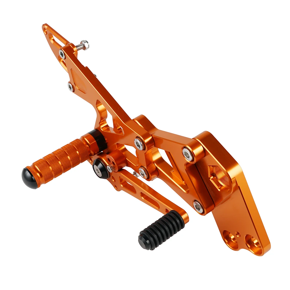 Für KTM RC 125 200 390 2014-2021 Racing Einstellbare Fußrastenanlage Fußstützen RC125 RC200 RC390 2014 2015 2016 2017 2018 2019 2020 2021 – Detail 11