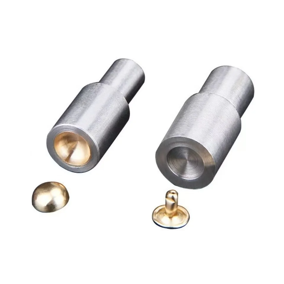 5-12mm Dome Rivet Mold For Computer Automatic Machine Mushroom Rivets Die Installation Tools Decorative Fastener Leathercraft metal rivet stud