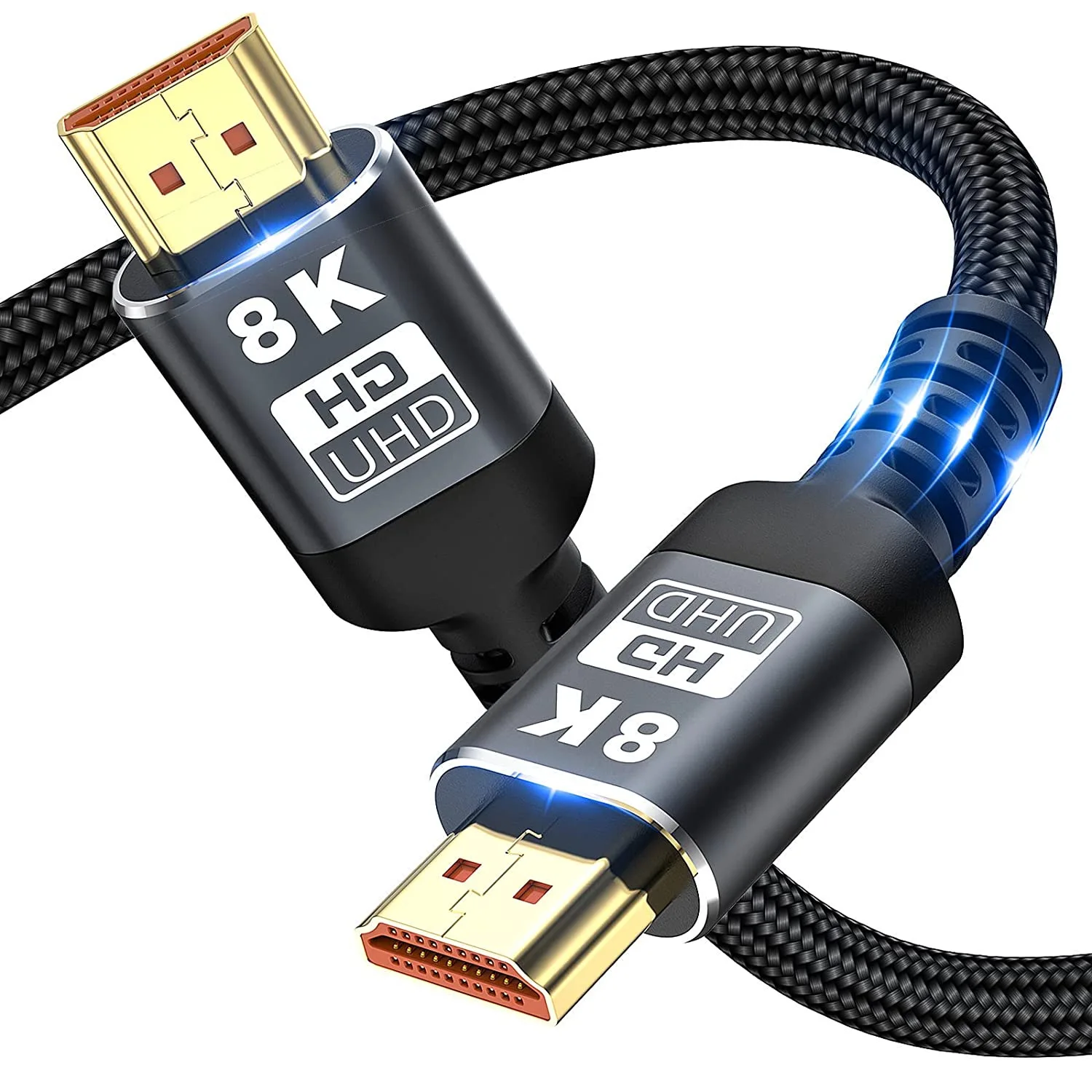 Hdmi Compatibele Kabel 8K Hoge Snelheid 48Gbps 60Hz 4K 120Hz 2M Gold