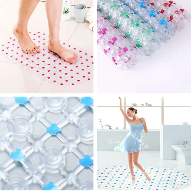 Bath Tub Mats Without Suction Cups  Bathtub Mats Without Suction Cups -  Pvc Non-slip - Aliexpress