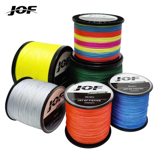 JOF 300M 500M 1000M Winter Fishing Super Strong Braided Silk