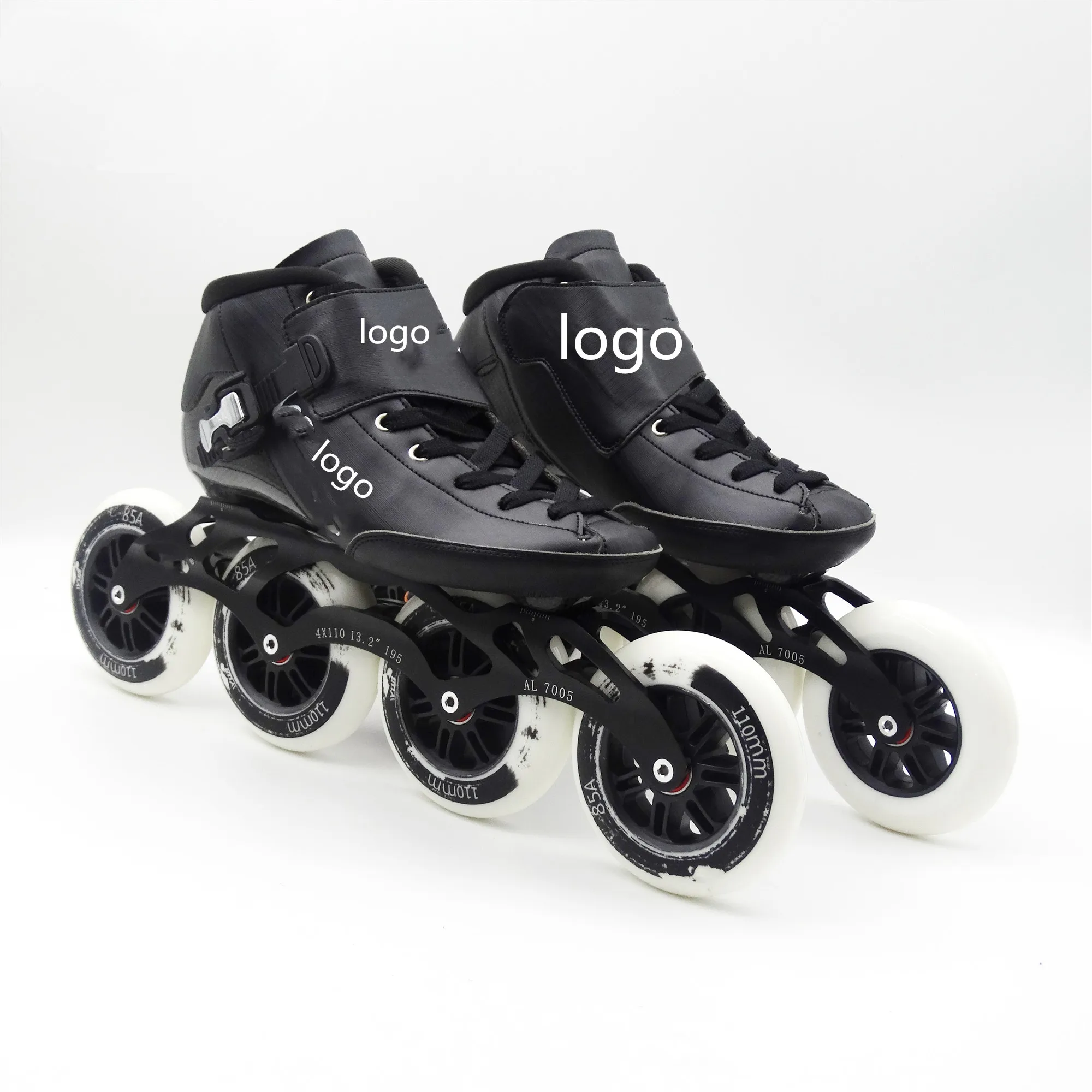 

Brand Skataing Shoes pu Wheels 100/110/125mm Carbon Fiber Speed Roller Skates Inline Professional