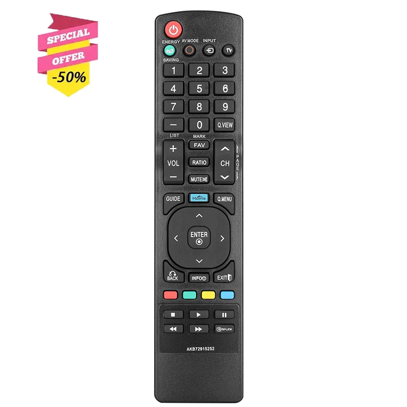 AKB72915252 пульт дистанционного управления для LG TV 32LK530 42LK530 47LK530 55LK530 32LC452C 37LC452C 42LD452C 47LC452C