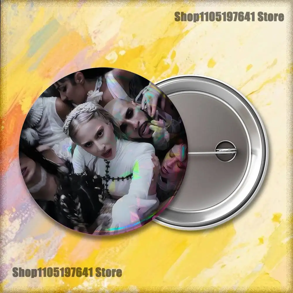 GagaS Creative Round Badge Pin – Stylish Accessory