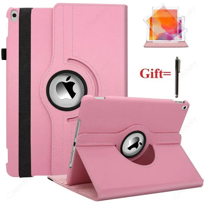 Estojo para Ipad Air4 Air5 10.9 10th Gen Pro11 Pro10.5 Air1 Air2 9.7 Ipad 10.2 Capa Giratória de 360 Graus Stand Estojo Protetor