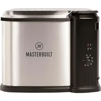 Masterbuilt MB20012420 10 Liter XL Electric Fryer, Boiler, and Steamer, Silver 1