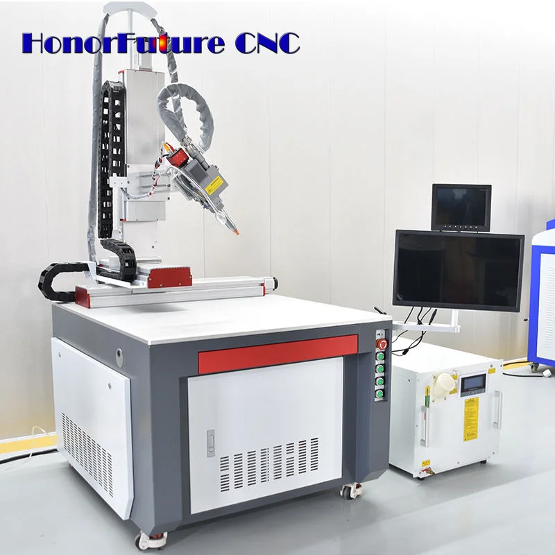Platform Automatic Robot Laser Welding Machine Laser Welder 1Kw 2Kw 3Kw Small Footprint Stainless Steel Fiber Laser Welder 2