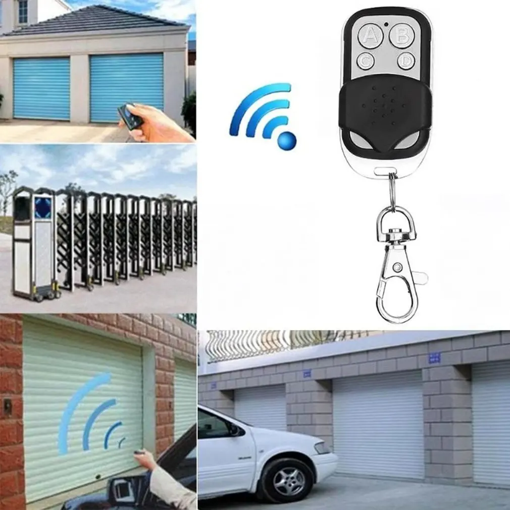Metal Push Button Remote Control Transmitter ABCD / Lock Unlock 4Button 433MHz U