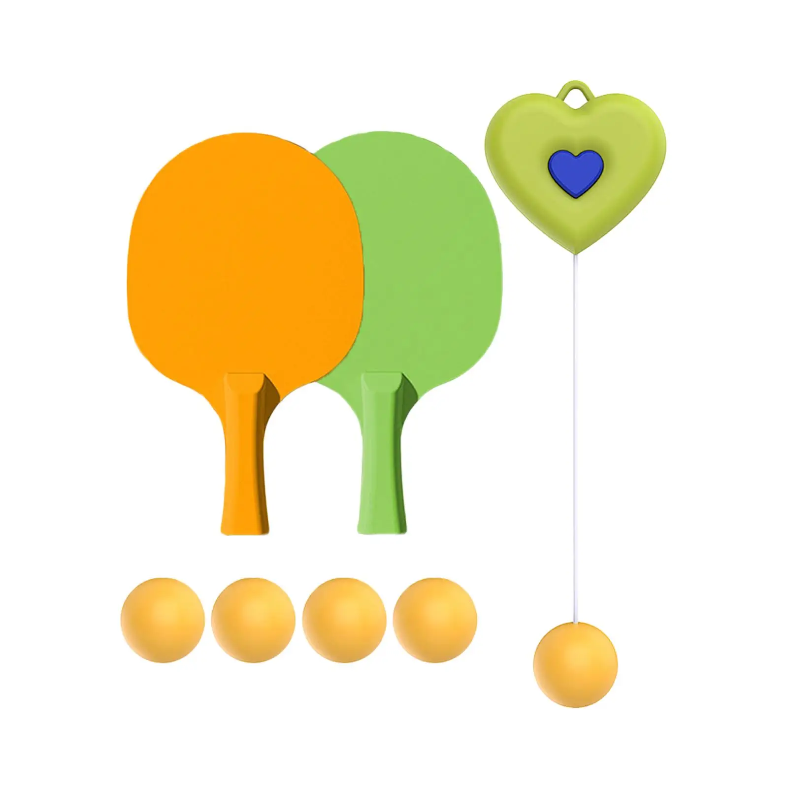 Table Tennis Trainer Portable with Racket Ball Parent Child Interaction Toy for Table Tennis Trainer Portable with Racket Ball Parent Child Interaction Toy for