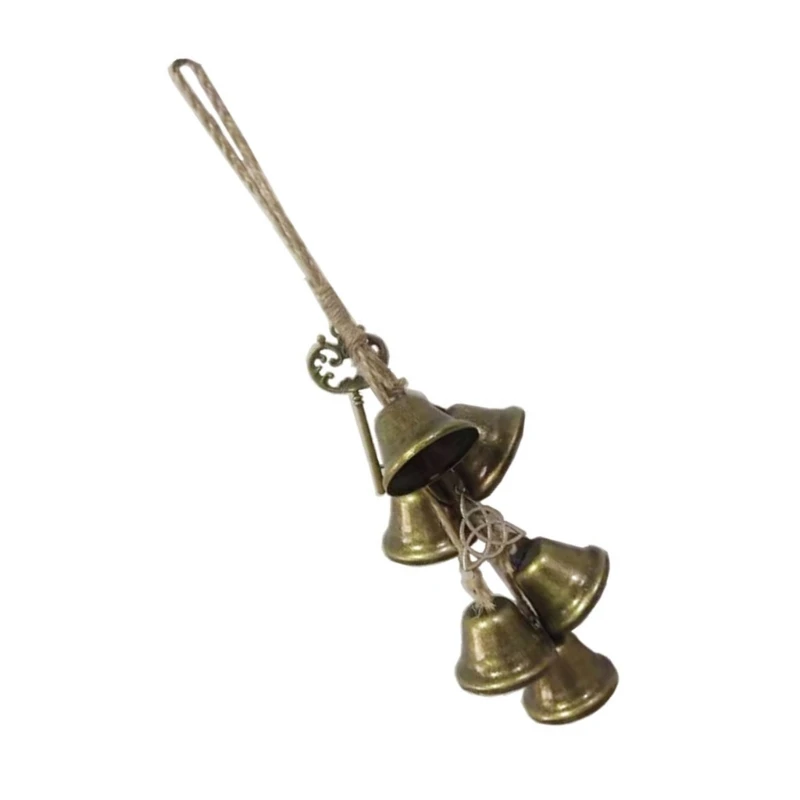 Elegant Witch Iron Wind Chimes Outdoor Garden Decoration Hang Bells Pendants 3