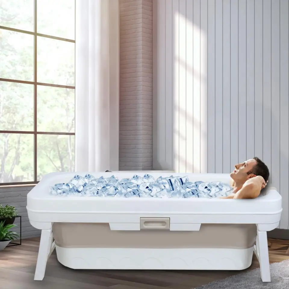 Large Portable Collapsible Bathtub for Adults