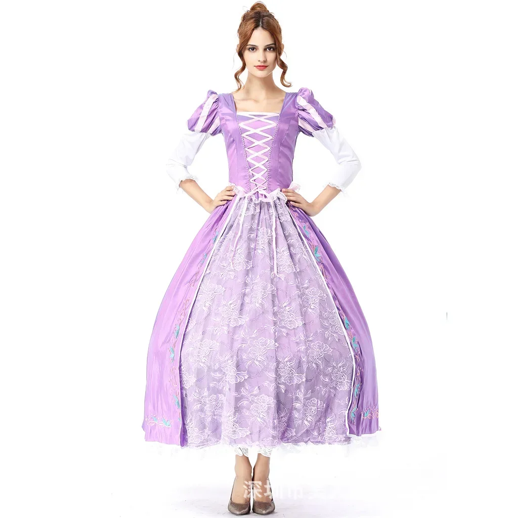 

Halloween Cosplay Rapunzel Stage Performance Costume