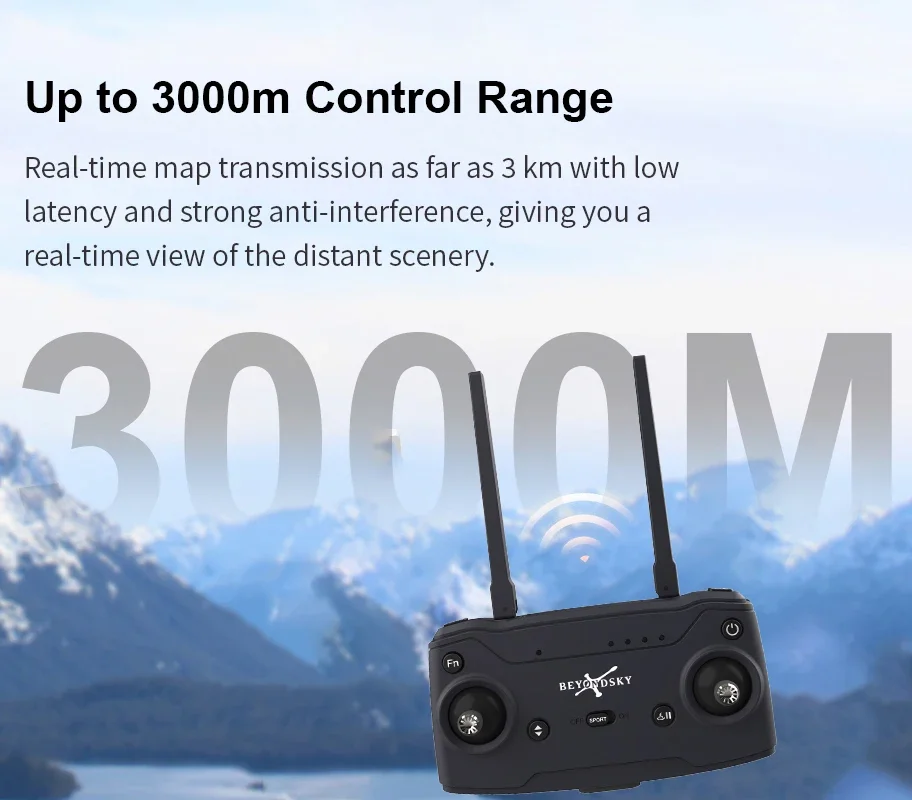 B5 Mini Drone 4K HD Camera 3-Axis Gimbal Brushless RC Quadcopter GPS 3KM 26 Mins Flight Remote Control Drones RC Helicopter 6