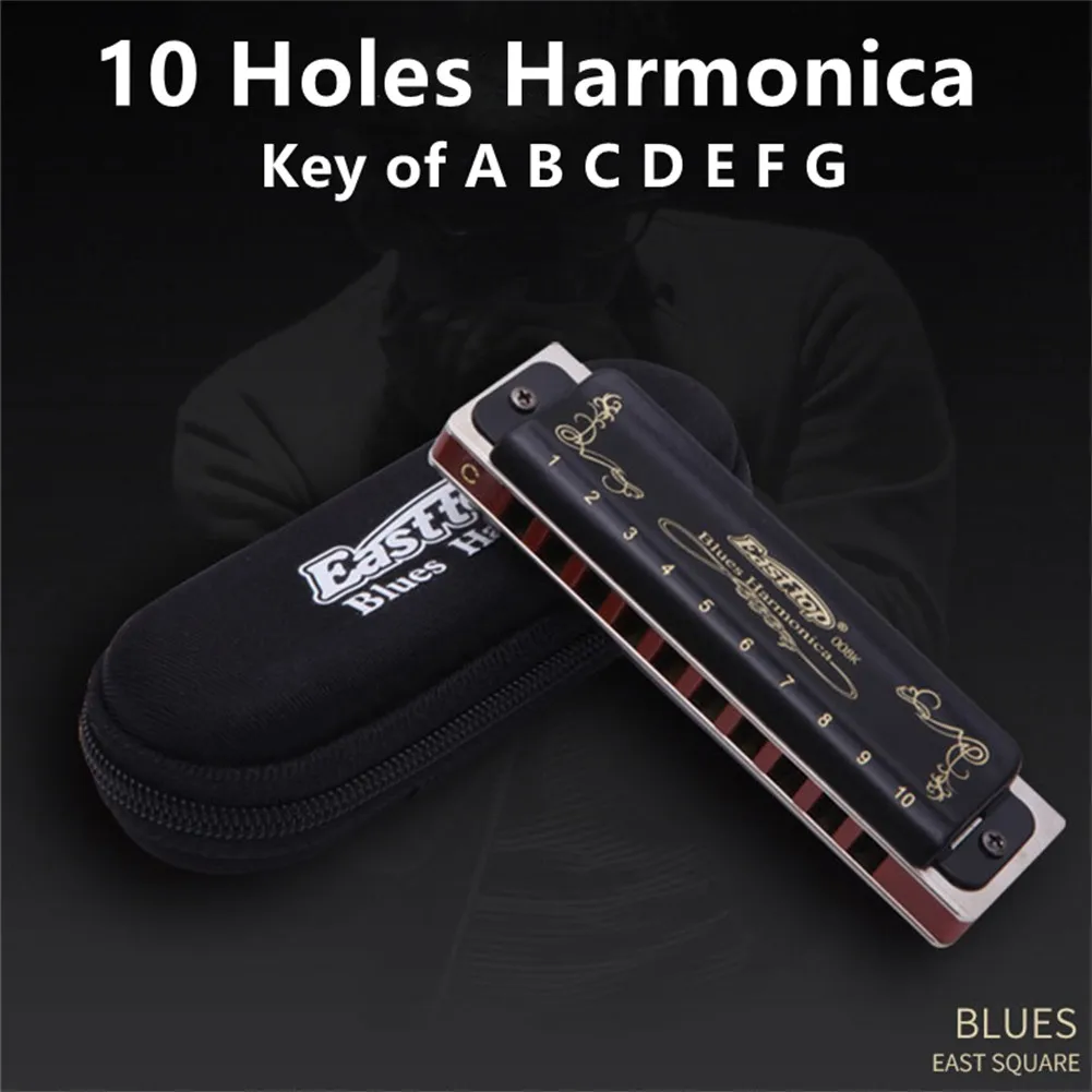 Blues Harmonica Harmonica  , β ̽ ÷Ʈ,  Ķ,  , T008K, A B C D E F G Ű, 180*28*18mm