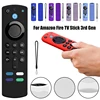 Silicone Case Protective Cover Skin For 2021 Amazon Fire TV Stick 3rd Gen Alexa Voice Remote Control Shockproof Cover Sleeve 1
