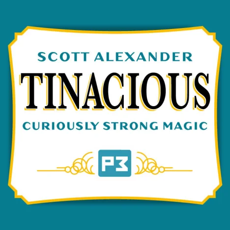

2020 TINacious by Scott Alexander, magic tricks