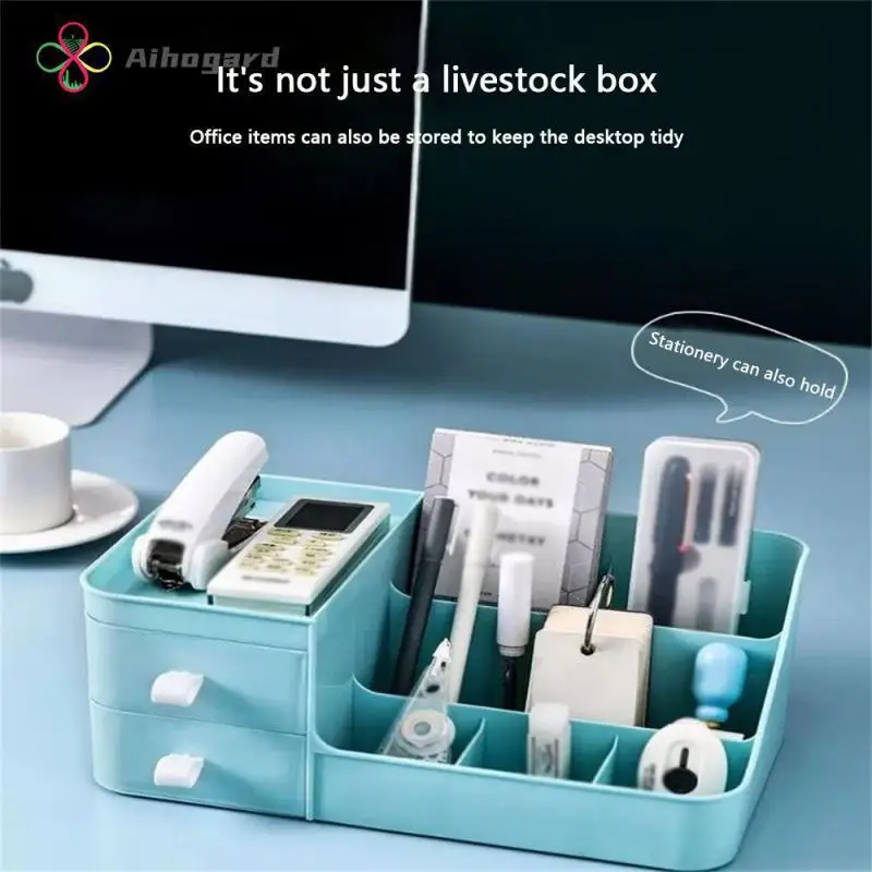 

Dormitory Cosmetic Storage Box For Cosmetics Jewelry Organizer Table Storage Large Capacity Cosmetic Storage Case Storage Tools