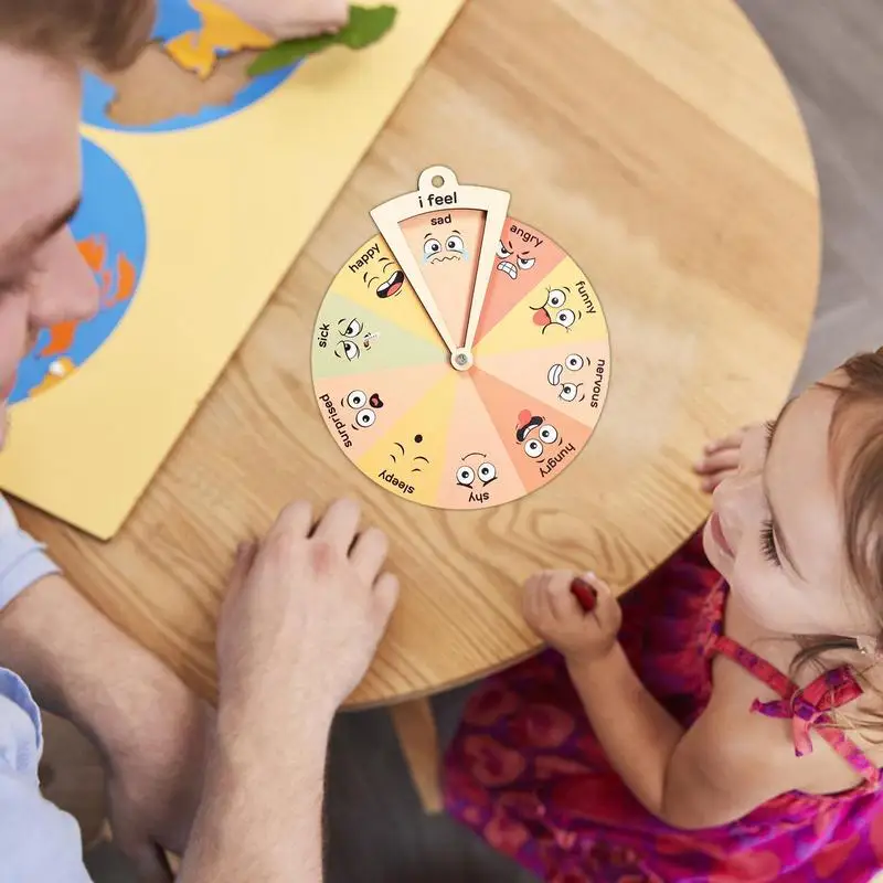 Feeling Wheel For Kids Montessori Emotion Wheel Feeling Expression Wheel Preschool Teacher Gifts For Kids Sociology Of Education 2