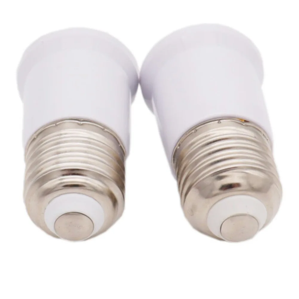 Light Bulb Socket Extender Light Bulb Socket Extender E26/E27 Screw In Adapter Extension Base Lamp Extension Socket Screw Bulb Holder Lighting Parts