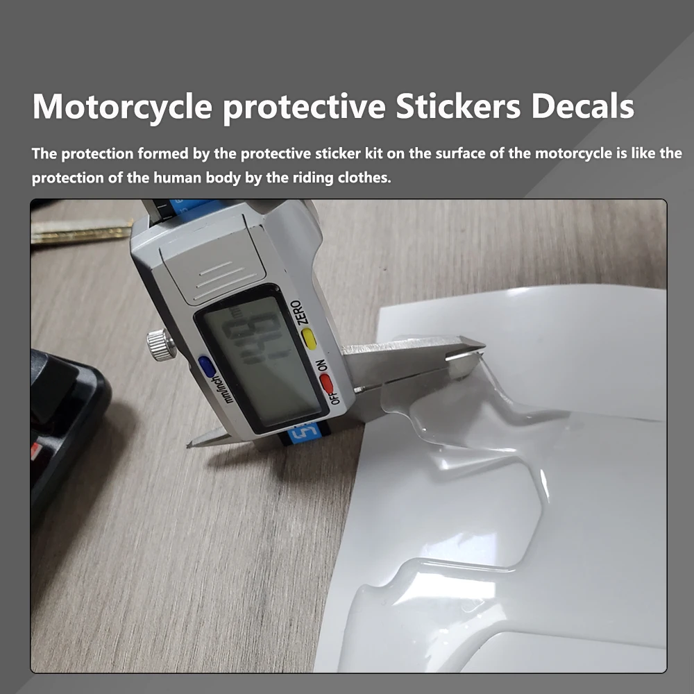 Fit For HONDA CB1000R CB 1000 R CB1000 2021 2023 2022 3D Epoxy Resin Motorcycle Tank Pad Protector Transparent Fish Bone Decal