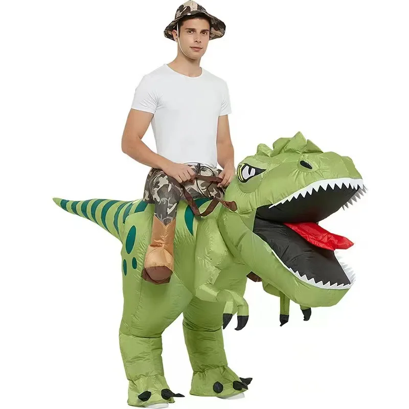 

Hot Selling Running Dragon Inflatable Clothes Halloween Makeup Performance Props Doll Funny Running Dragon Inflatable Use
