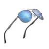 ZENOTTIC Aluminum Vintage Uv400 Pilot Polarized Sunglasses Shade for Men Driving Fishing Sun Glasses