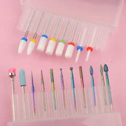Professional 19-Piece Nail Drill Bit Set for Manicure and Pedicure (19pcs Nail Bits)