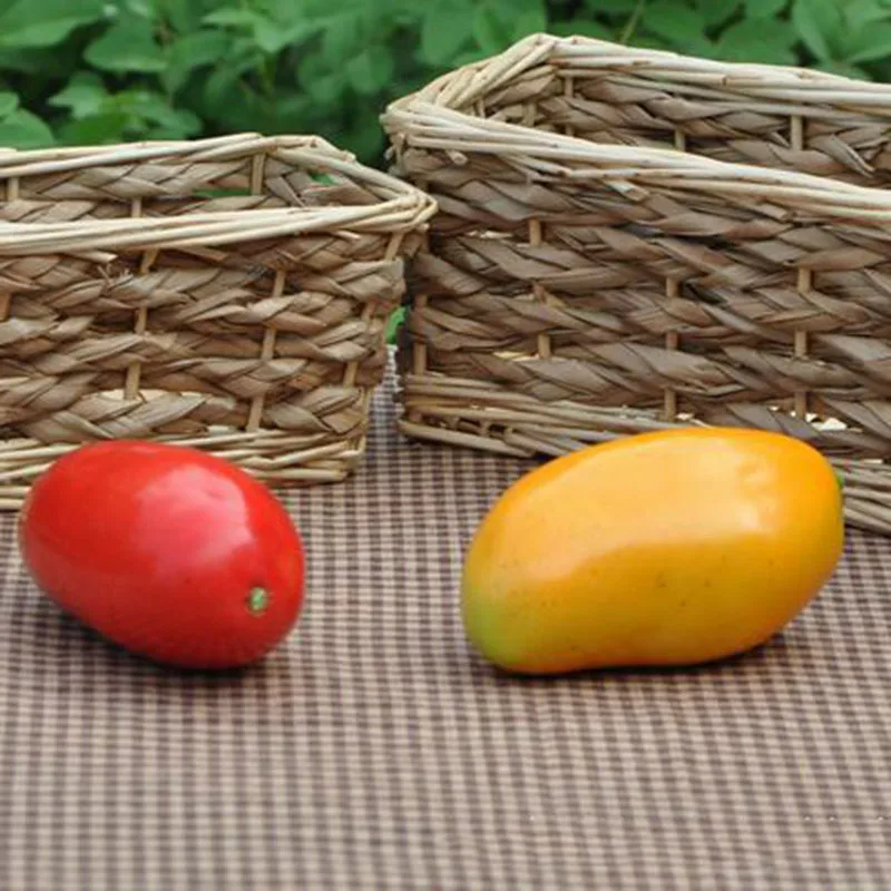 Fake Fruit 9cm Plastic Simulation Fruit and Vegetable Food Photography Props Apple Carrot Lemon Early Education Model Crafts Artificial Fruits and Vegetables