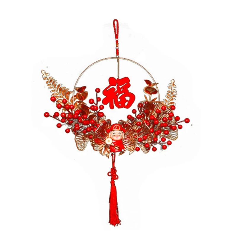 

Chinese Wedding Background Wreath Photography Props Hanging