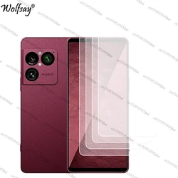Premium Camera Lens and Screen Protector Set - Ultra - Clear Front Glass Protection - Sony Xperia 1 VIII (4 Front Glass)