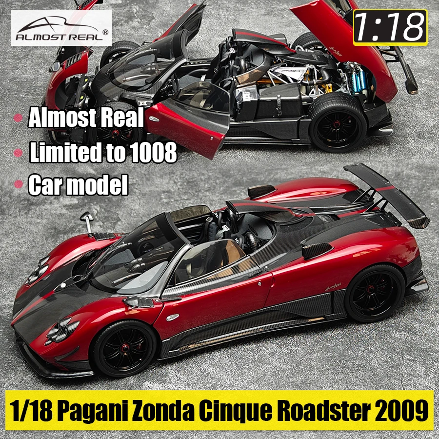オールモストリアル 1/18 パガーニ　ゾンダ　チンクエロードスター 楽天市場】オールモストリアル 1/18 パガーニ ゾンダ チンクエ
