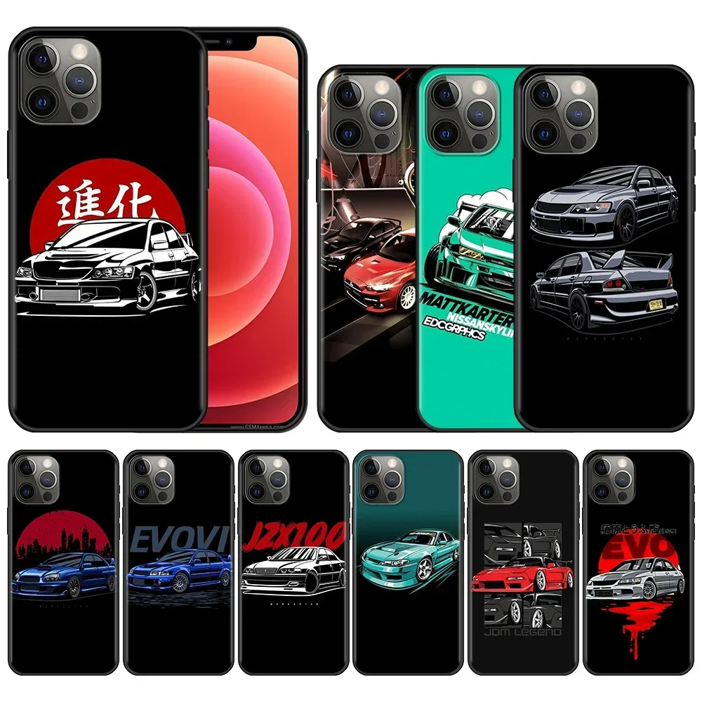 Cool Japan JDM Sports Car Comic Phone Case Cover