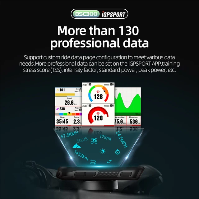 iGPSPORT BSC300 BSC 300 Bike GPS Computer Cycling Wireless Speedmeter Color Screen Map Navigation ANT+ Sensors Bicycle Odometer - Image 4