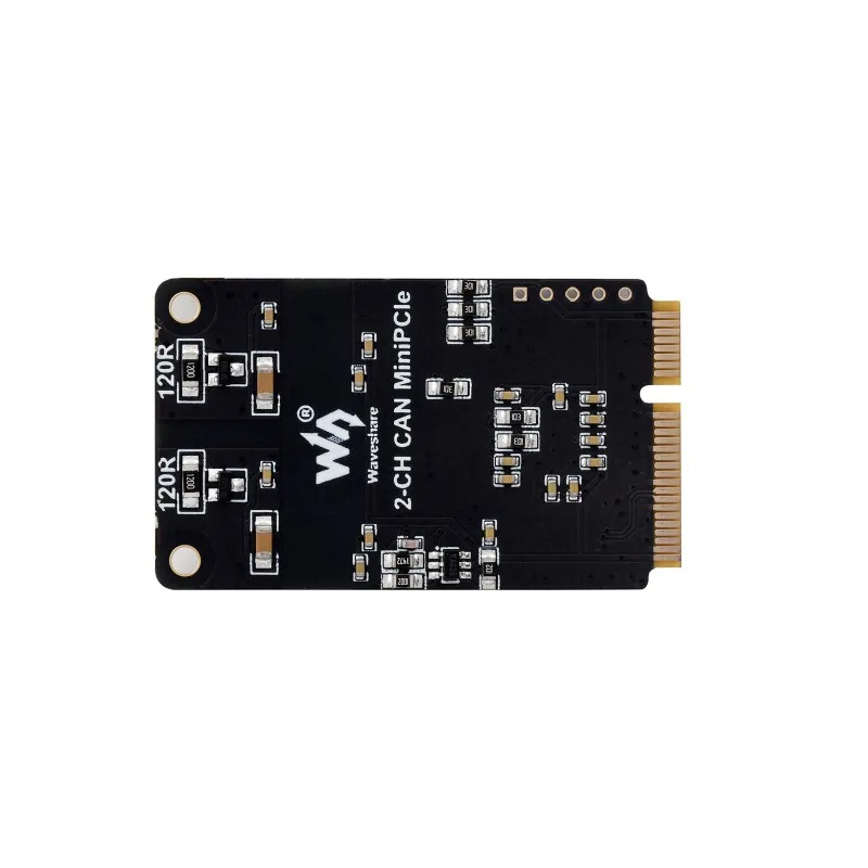 Waveshare 2 ä�� CAN MiniPCIe-���� CAN ���� �̴� PCIe ī��, ����� ���� CM4 �� USB ȣ��Ʈ