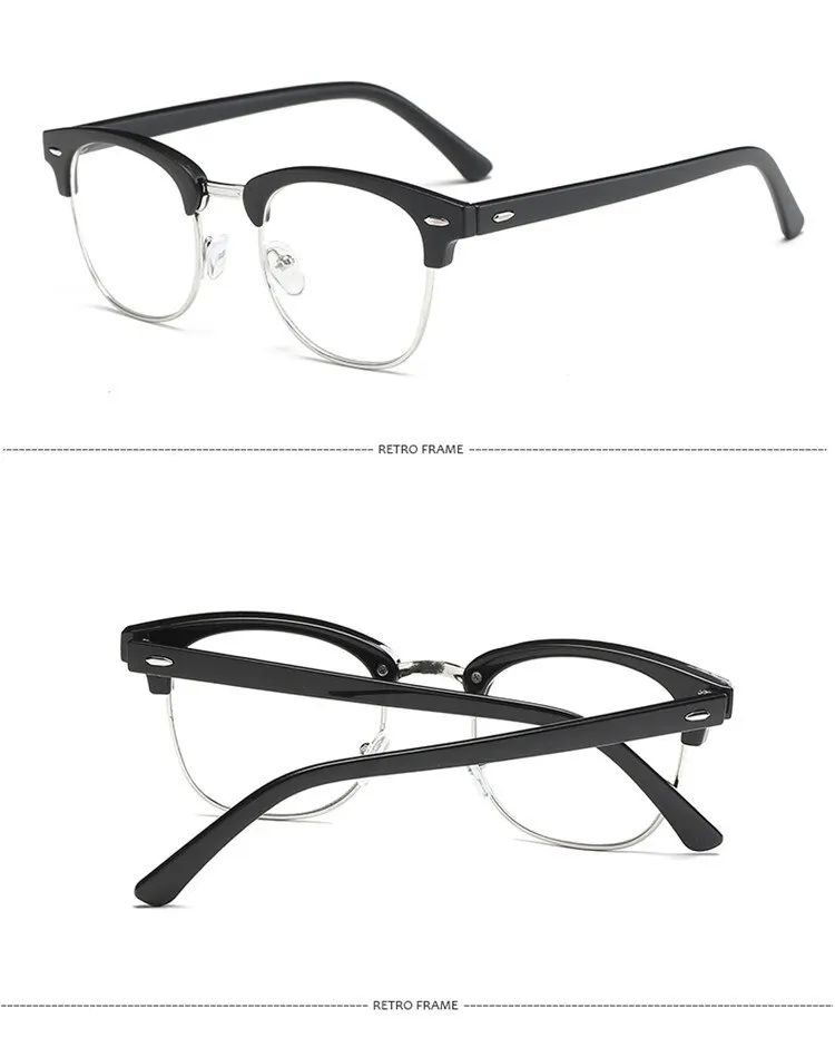 Männer retro anti blaulicht computer brille lesen und gaming brille 2023 – Detail 6