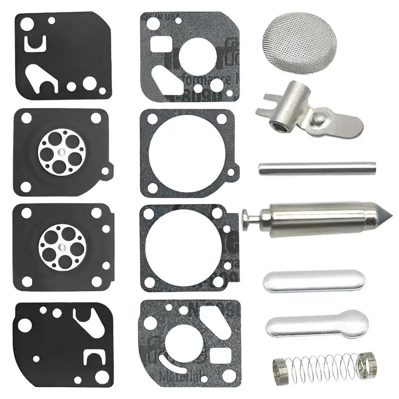 

Carburetor Rebuild Kit Small Replacement Repair Kit For Mechanical Carburetor For Chain Saws Yard Trimmers And Brush Cutters