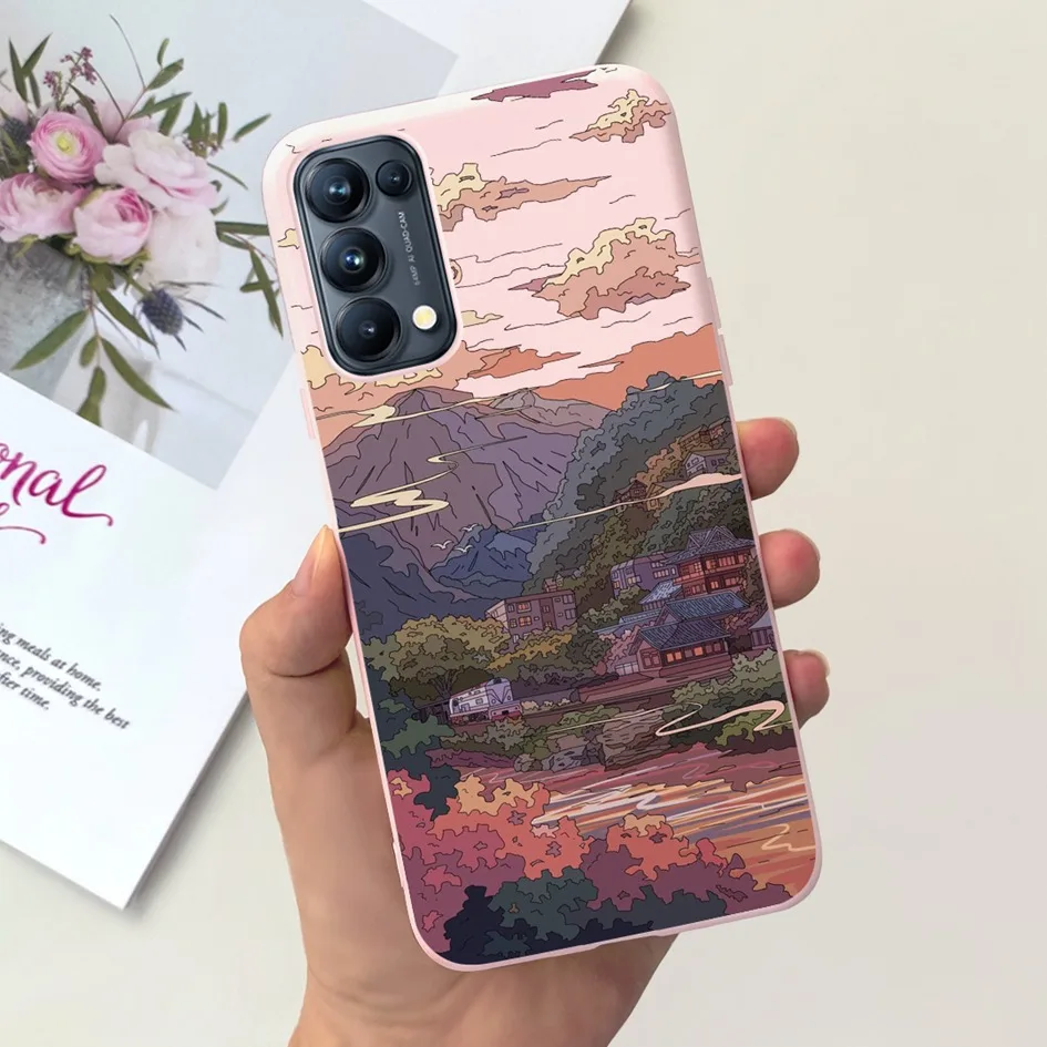 Fashion Painted Soft Silicone Shockproof Phone Case Cover
