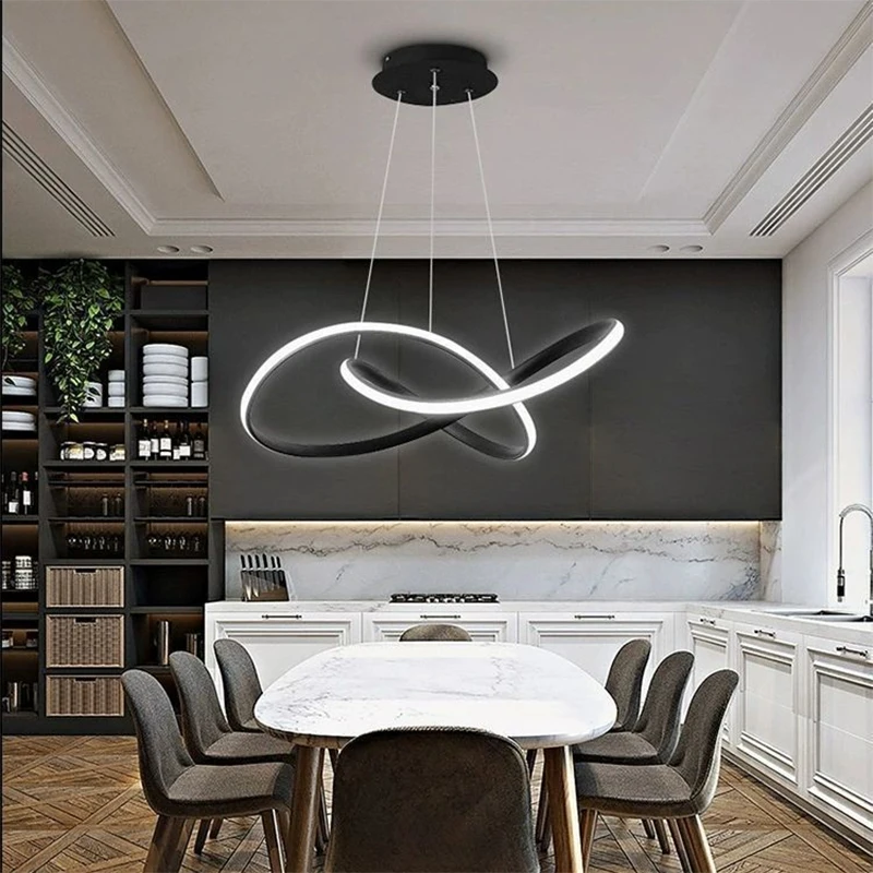 Modern LED Pendant Light For Living Room Dining Room Hall Bedroom Hotel Hanging Lamp Indoor Home Decor Lighting Fixture Luster