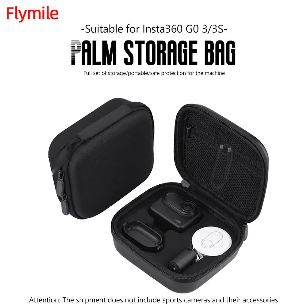 Suitable For FOR Insta360 FOR GO 3S Thumb Camera Storage Bag GO3 Portable Handbag Accessories