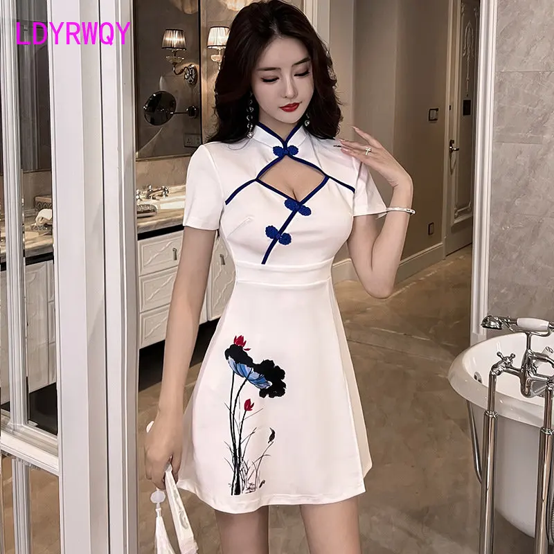

Work clothes slim slim nightclub women's dress waist new night sexy temperament.