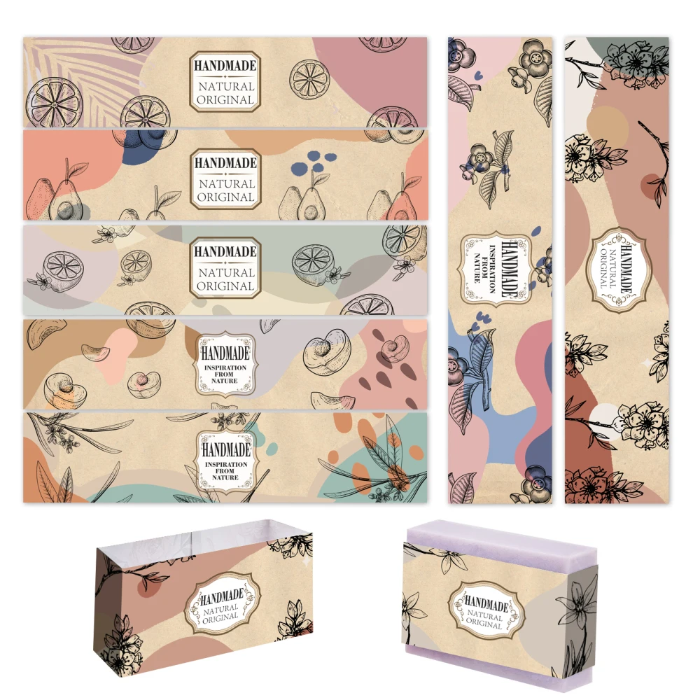 1set Soap Wrapping Paper Box Packaging