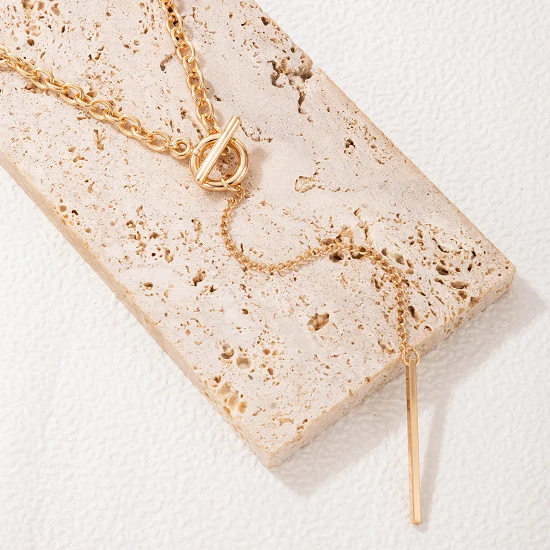 Simple Multilayer Triangle Metal Accessories